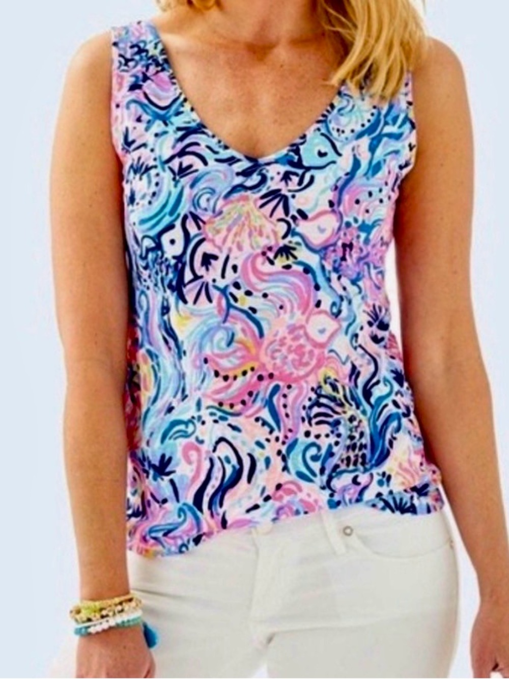 Lilly Pulitzer • Gigi Floral Tank • XXS • Retail $88